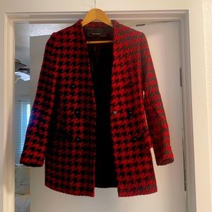 Zara plaid blazer